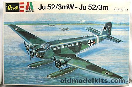 Revell 1/72 Junkers Ju-52 /3mW or Ju-52 /3M - (Ju523nW), H2017 plastic model kit